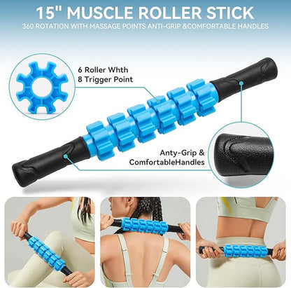 5-In-1 Foam Roller Set for Physical Therapy
