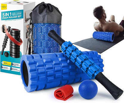 5-In-1 Foam Roller Set for Physical Therapy